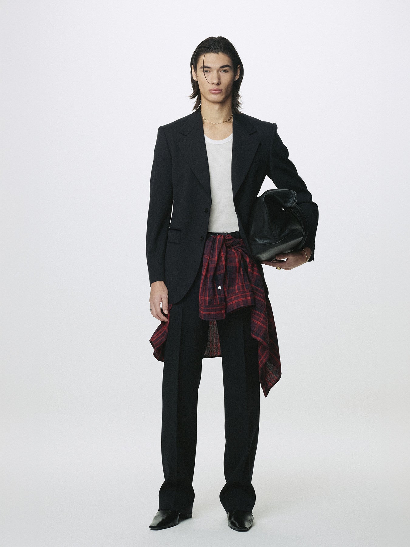 Tonywack - Wool Single-Breasted Tailored Jacket (Midnight) product image 2 | TRAB K-Fashion Australia