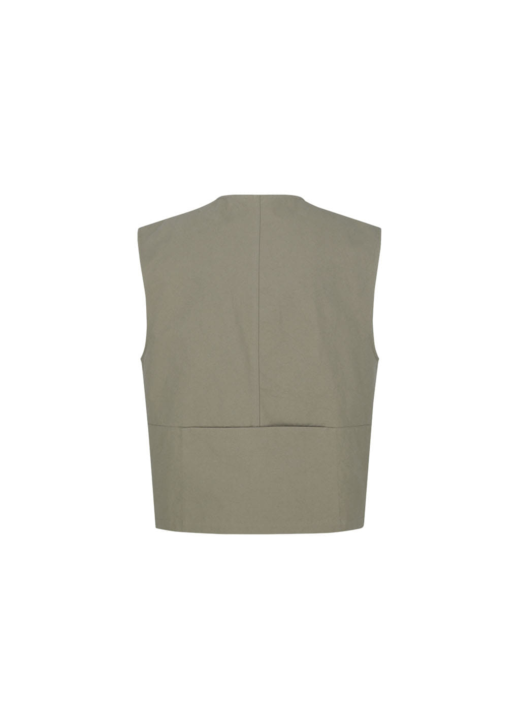 Amomento - Pocket Vest (Khaki) product image 3 | TRAB K-Fashion Australia