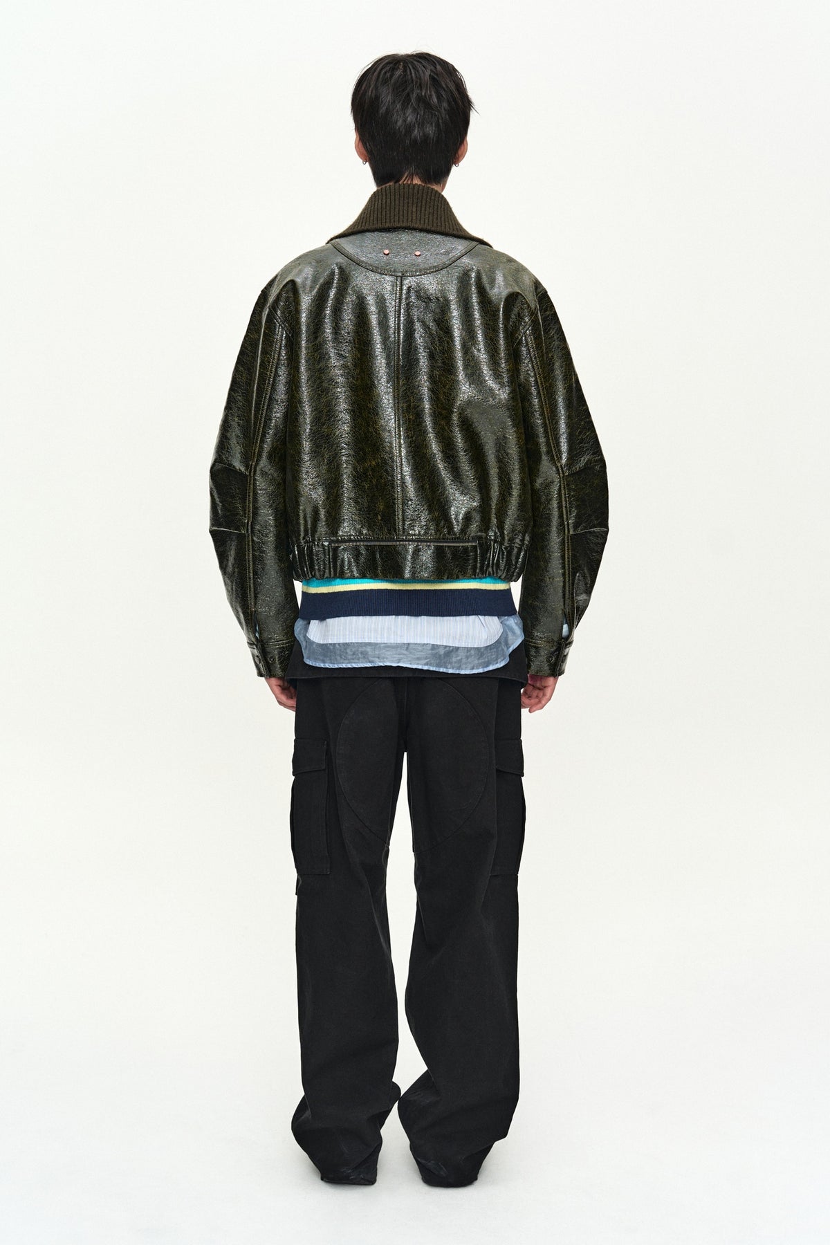 Andersson Bell - Ortega26 Bomber Jacket (Khaki) product image 4 | TRAB K-Fashion Australia
