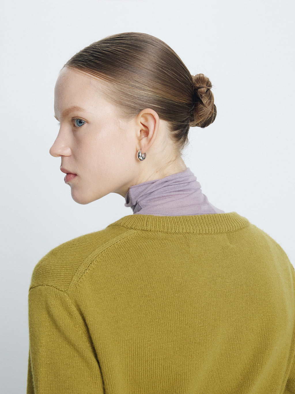 Tonywack - Wool Blend Crew-Neck Knit (Olive Green) product image 8 | TRAB K-Fashion Australia