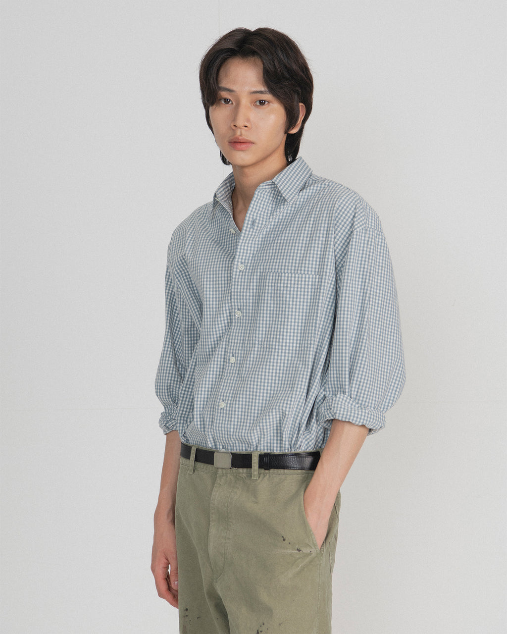 Brownyard - Steady Shirt (Blue) product image 2 | TRAB K-Fashion Australia
