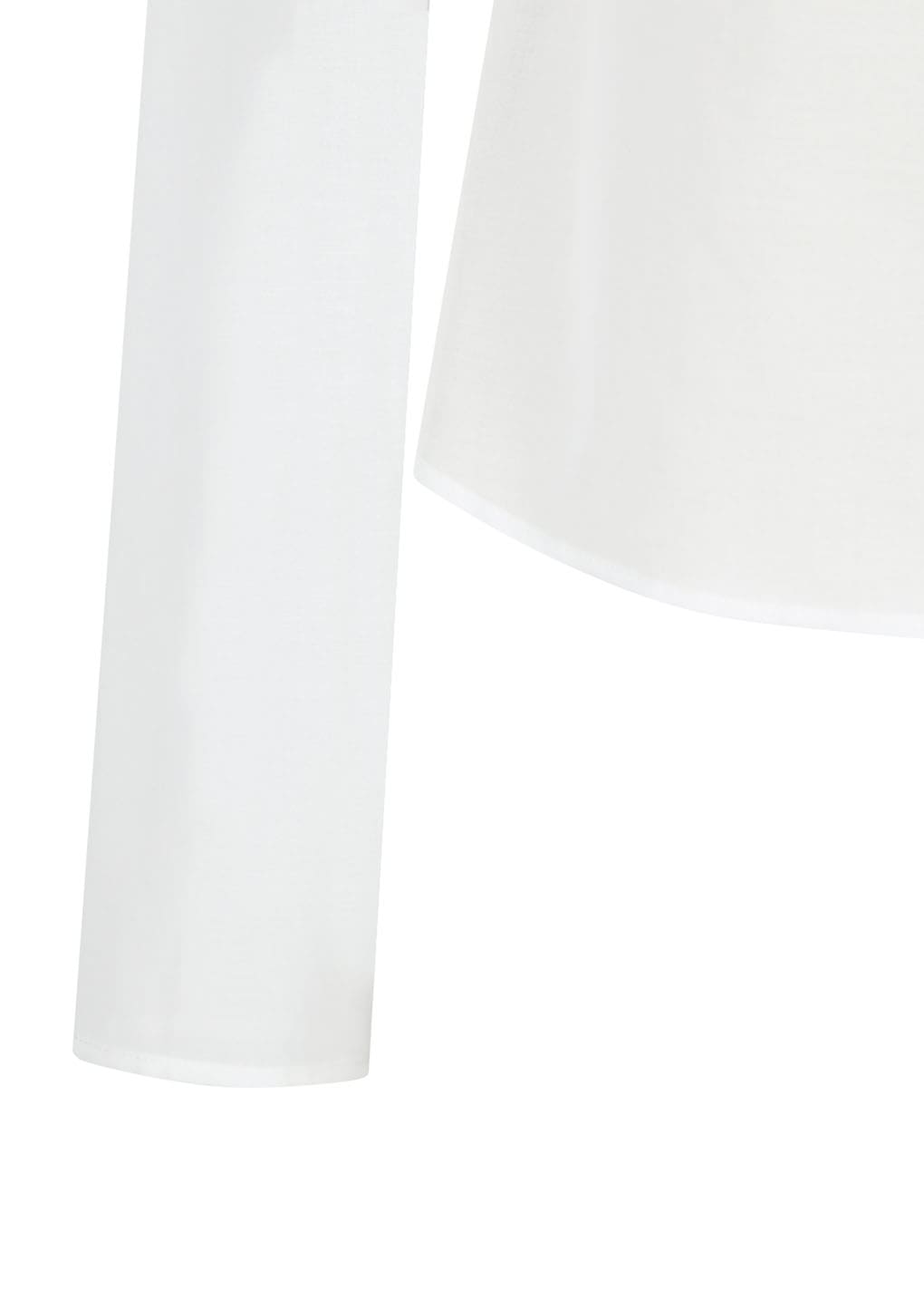 Amomento - Sheer Slim Shirt (White) product image 9 | TRAB K-Fashion Australia