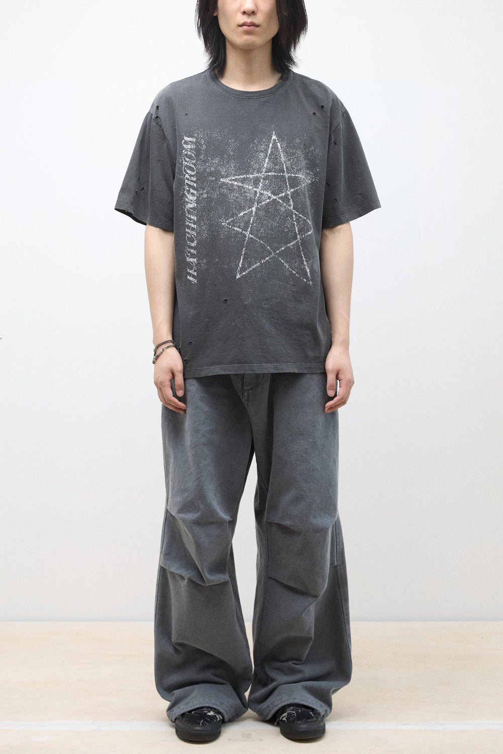 Hatchingroom - VTG Stars Tee (Charcoal) product image 10 | TRAB K-Fashion Australia