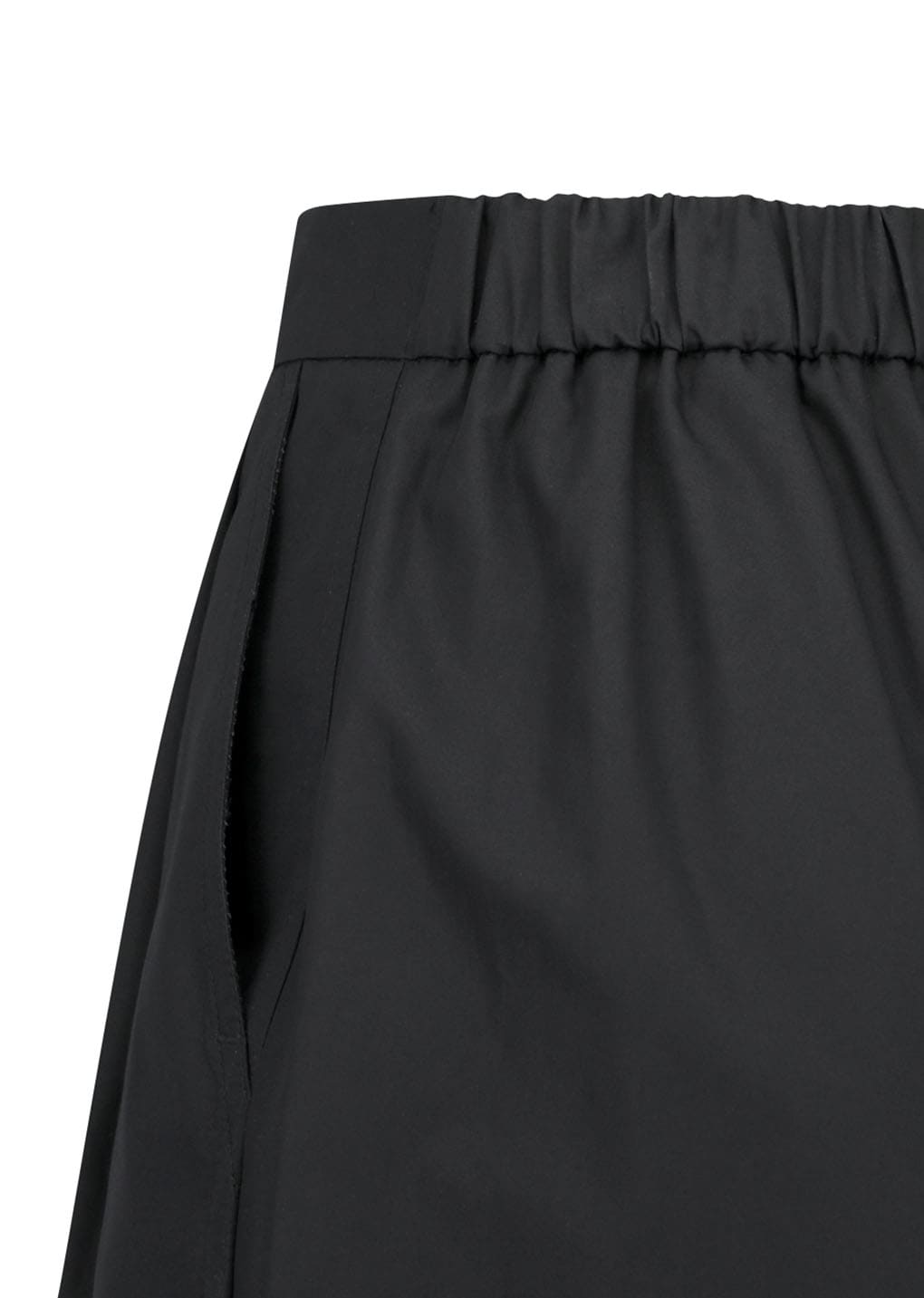 Amomento - Two Tuck Wide Shorts (Black) product image 6 | TRAB K-Fashion Australia