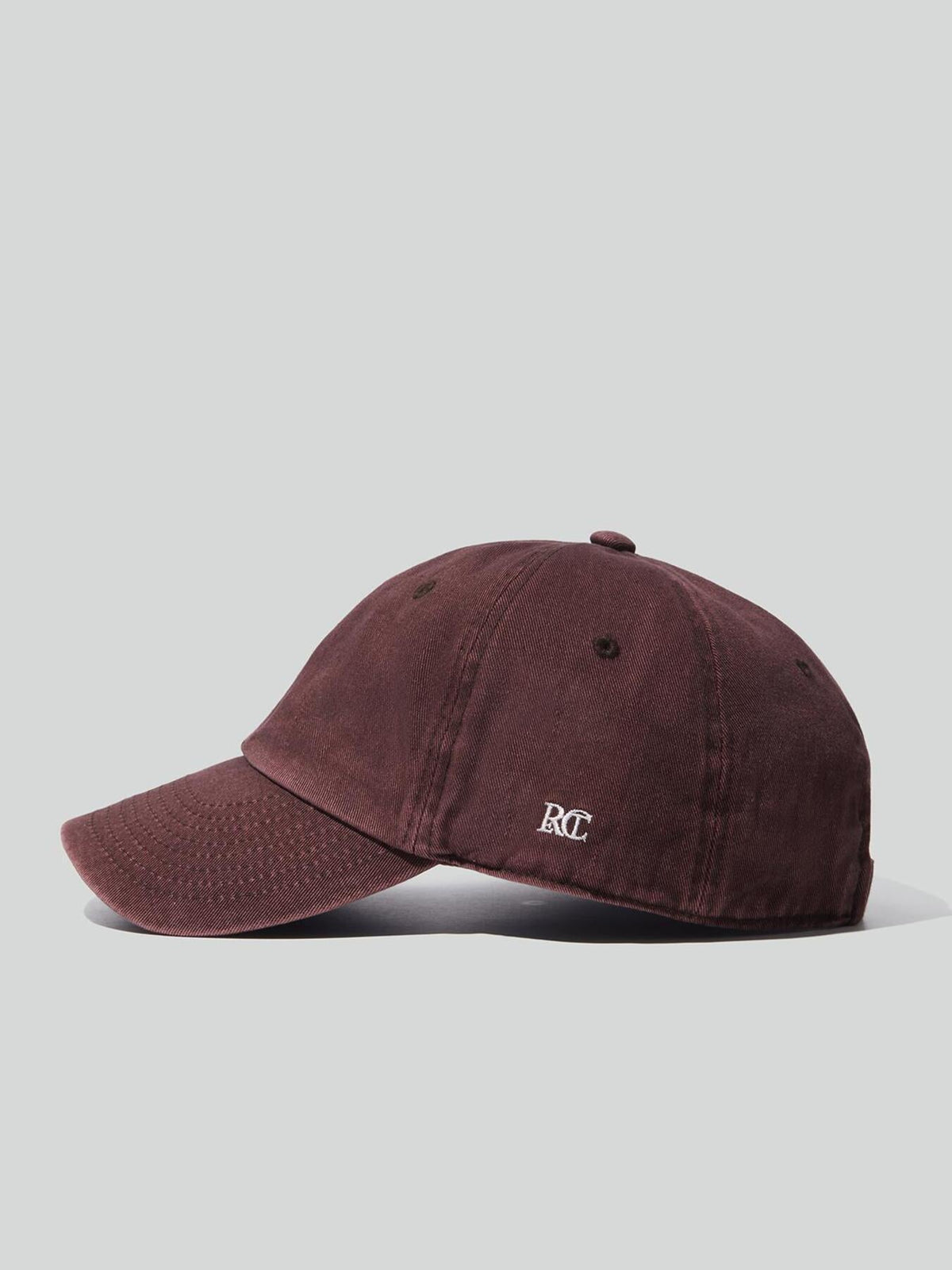 Recto - RC Logo Vintage Washing Ball Cap (Burgundy) product image 2 | TRAB K-Fashion Australia