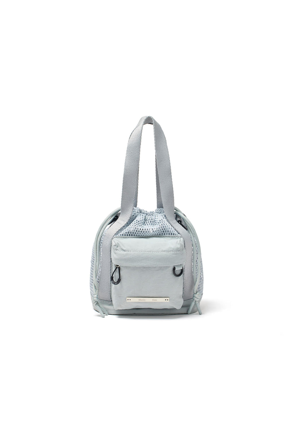Matin Kim - One Pocket Mesh Mini Bag (Grey) product image 2 | TRAB K-Fashion Australia