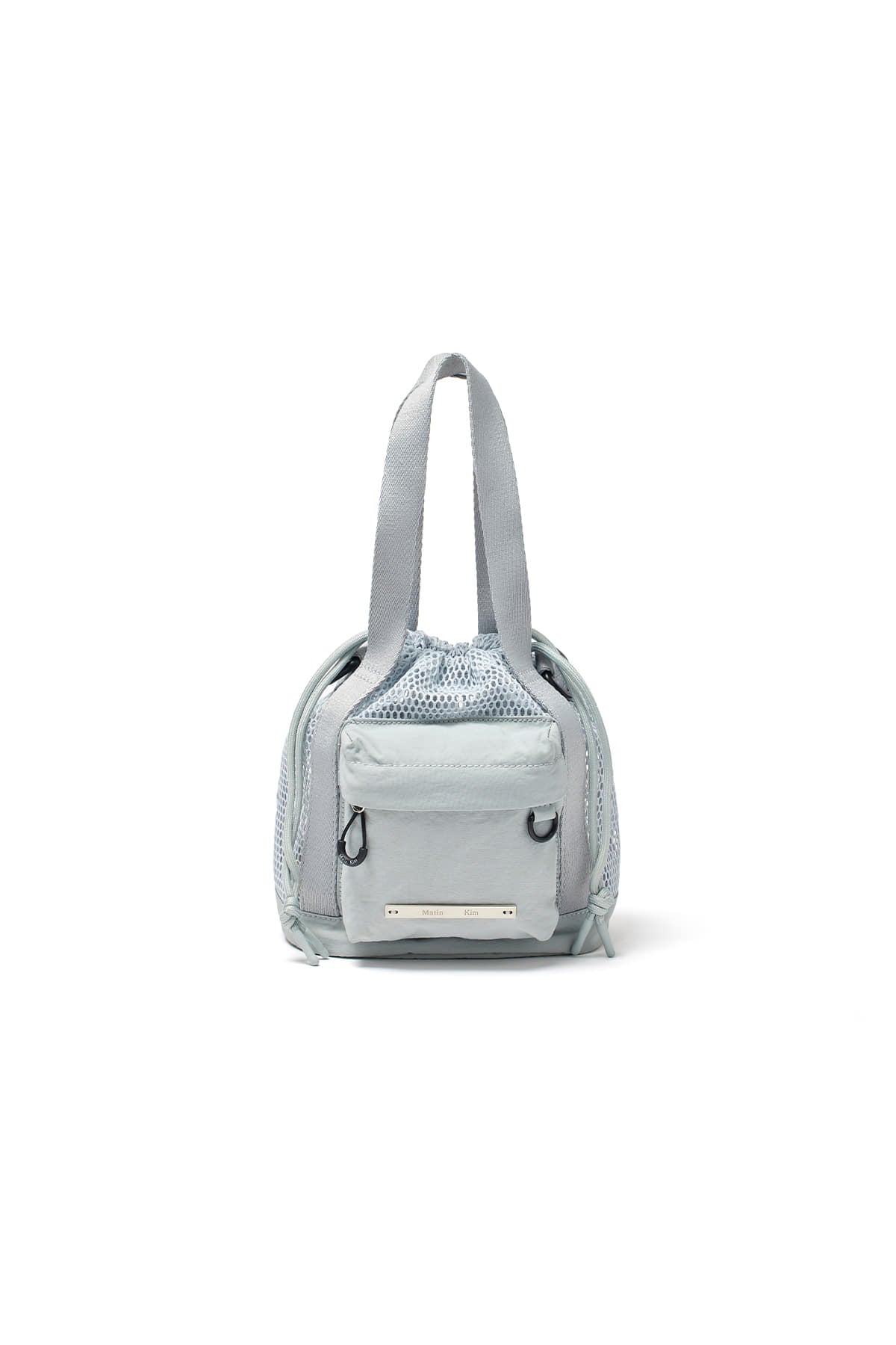 Matin Kim - One Pocket Mesh Mini Bag (Grey) product image 2 | TRAB K-Fashion Australia