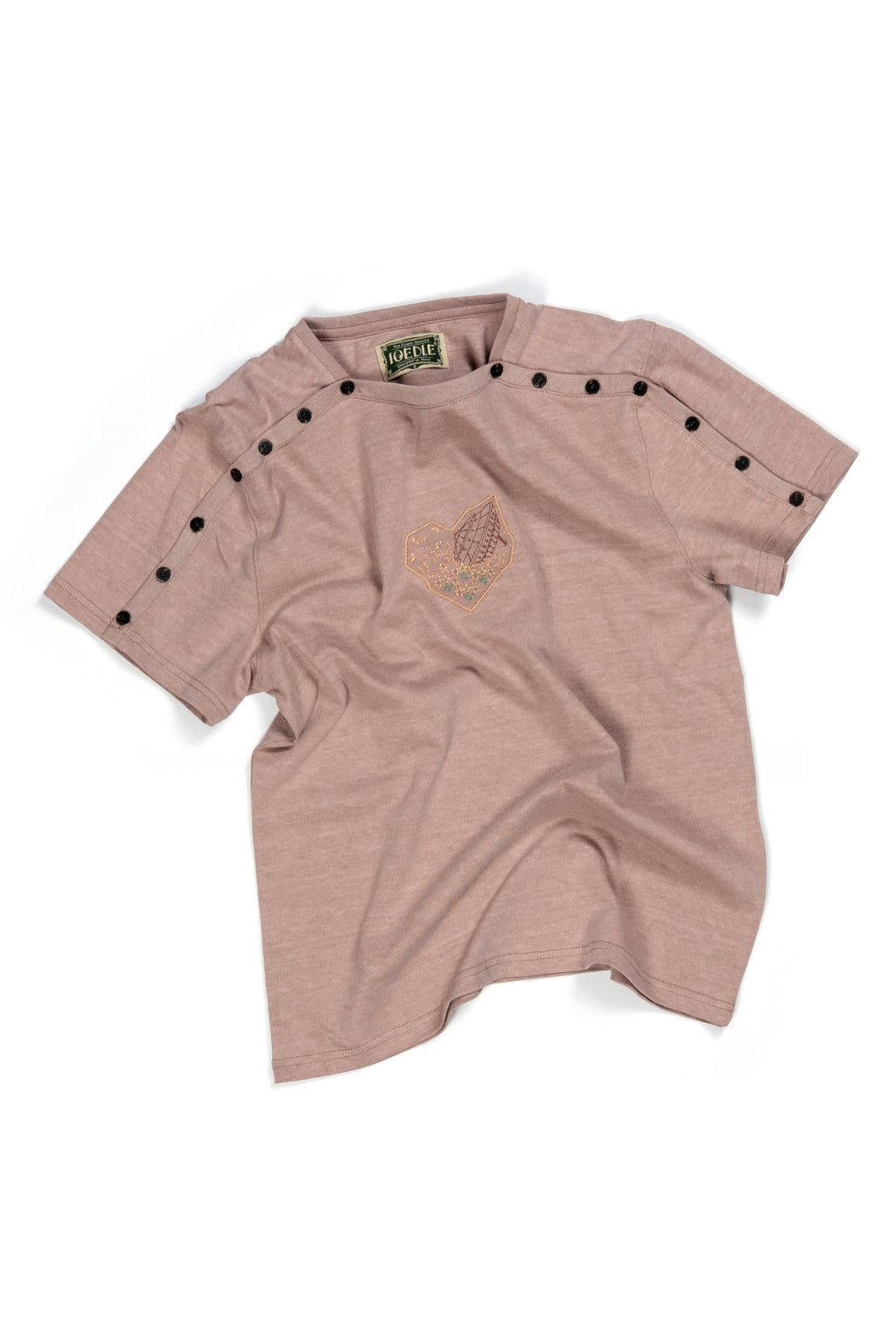 Ioedle - Instant Fastening T-Shirt (Brown) product image 1 | TRAB K-Fashion Australia