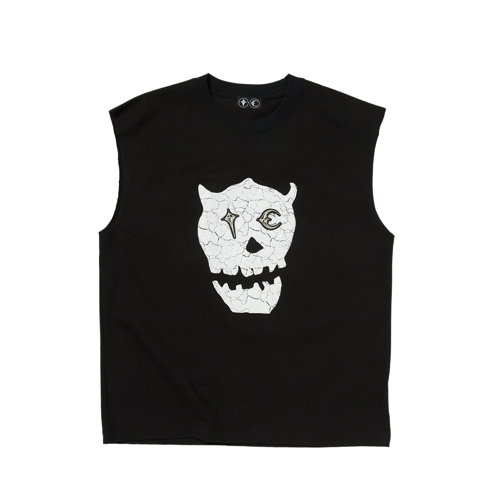 Thug Club - TC Skull Sleeveless (Black) product image 1 | TRAB K-Fashion Australia