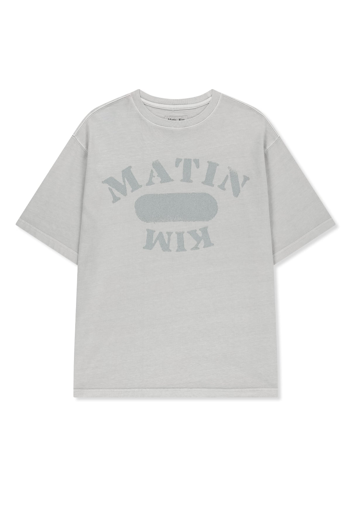 Matin Kim - Vintage Wahshed Overfit Top (Light Grey) product image 2 | TRAB K-Fashion Australia