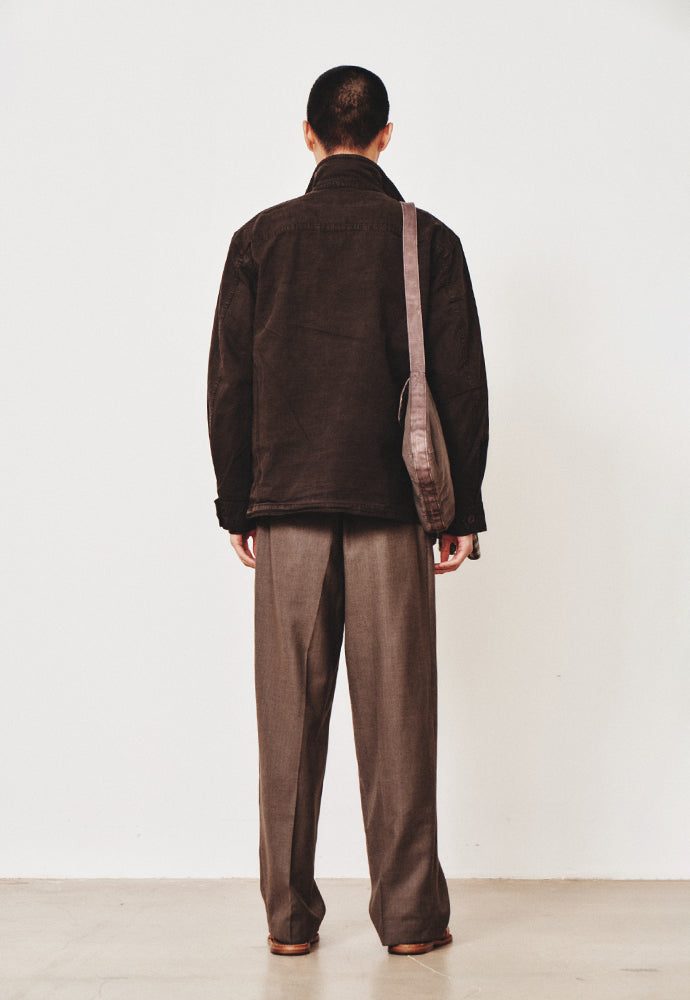 Art if acts - Garment Dyed Jungle Fatigue Jacket (Mud Brown) product image 3 | TRAB K-Fashion Australia