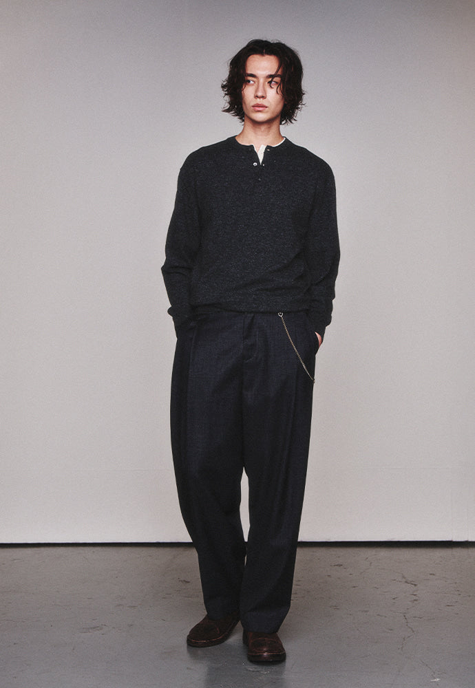 Art if acts - Henley Sweater (Charcoal) product image 4 | TRAB K-Fashion Australia