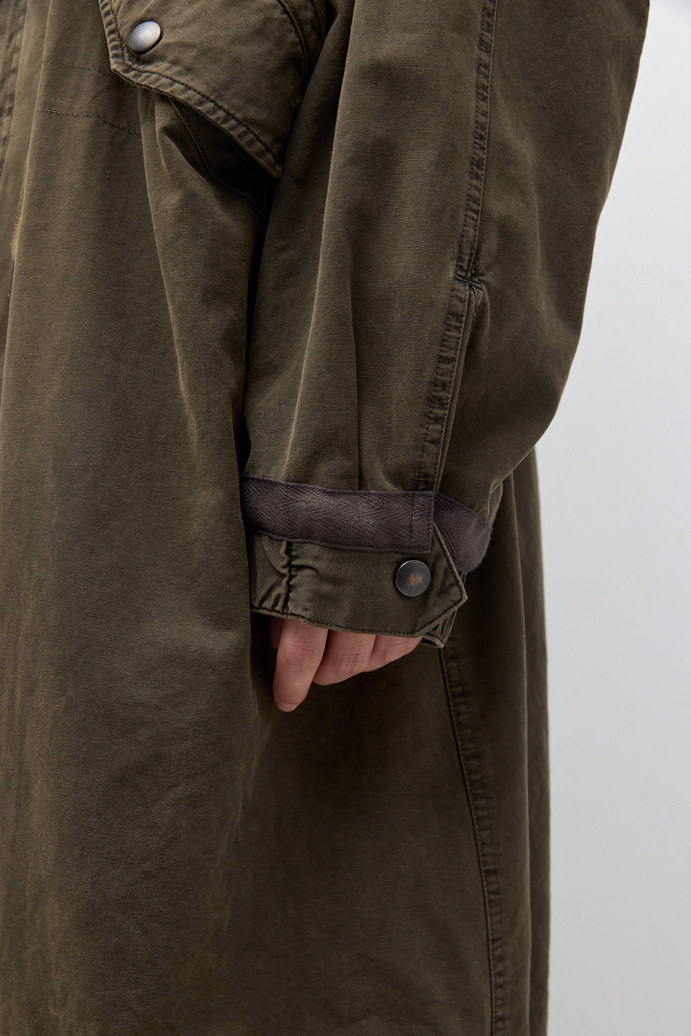 Hatchingroom - Mods Parka (Over Dyed Mud Khaki) product image 12 | TRAB K-Fashion Australia