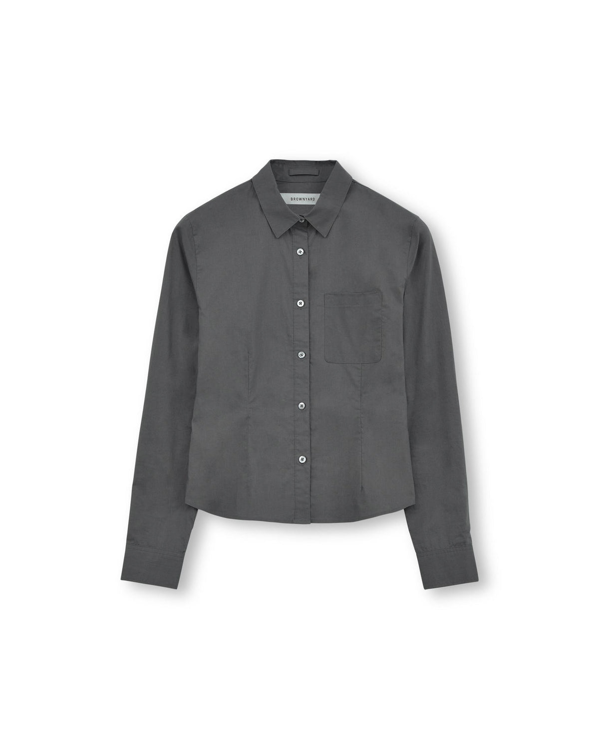 Brownyard - Line Shirt (Charcoal) product image 3 | TRAB K-Fashion Australia