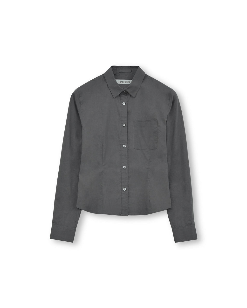 Brownyard - Line Shirt (Charcoal) product image 3 | TRAB K-Fashion Australia