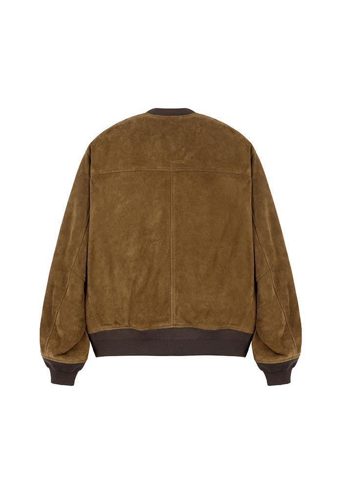 Art if acts - Garment Washed Suede Blouson (Cognac) product image 7 | TRAB K-Fashion Australia