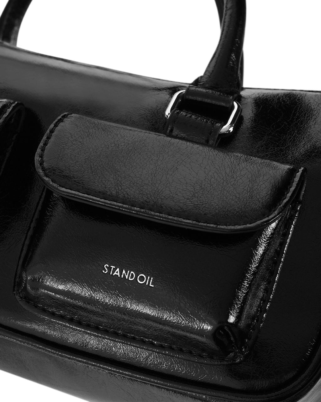 Stand Oil - Chubby Half Bag (Black) product image 6 | TRAB K-Fashion Australia