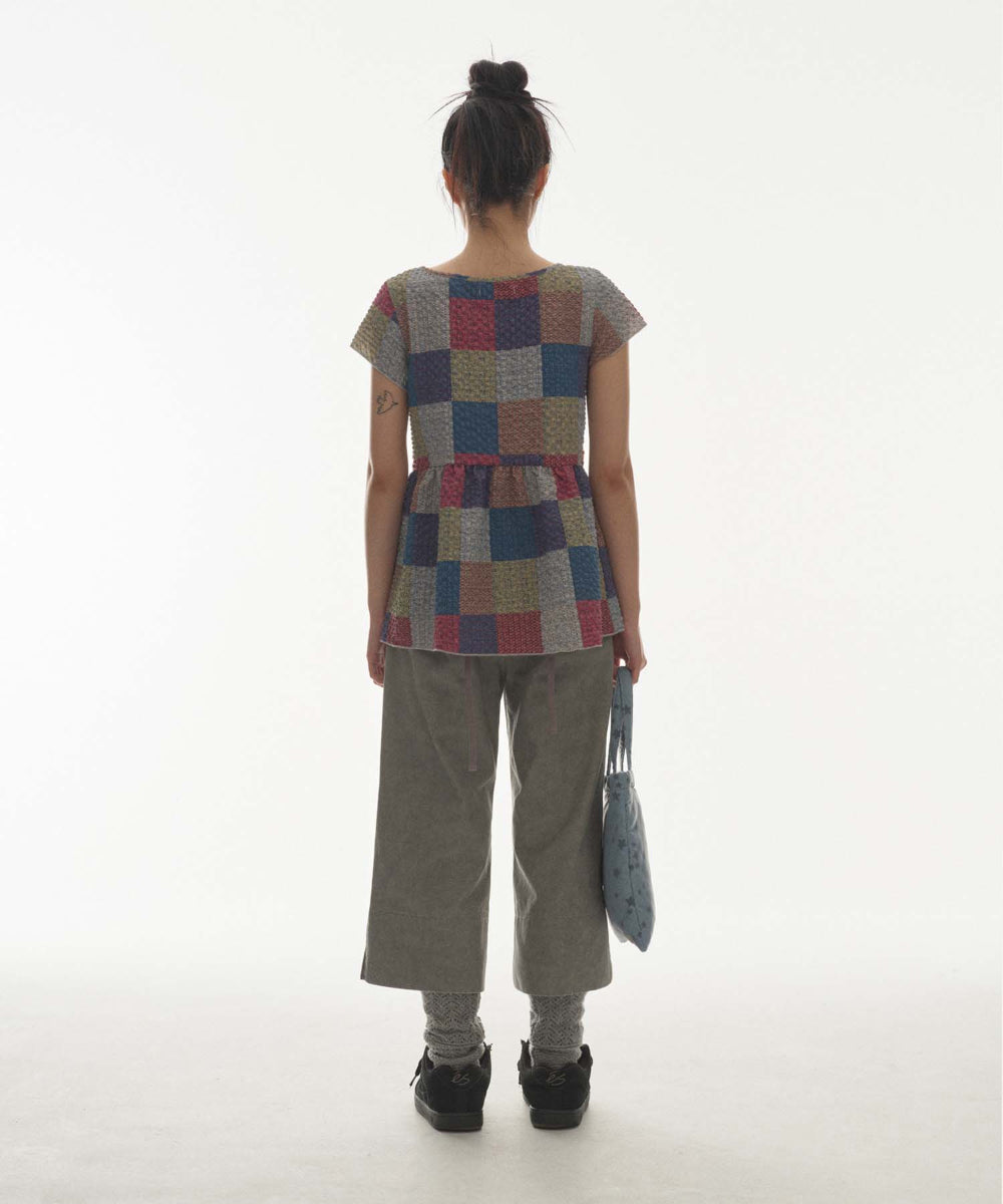 Coyseio - Double Capri Pants (Light Grey) product image 6 | TRAB K-Fashion Australia