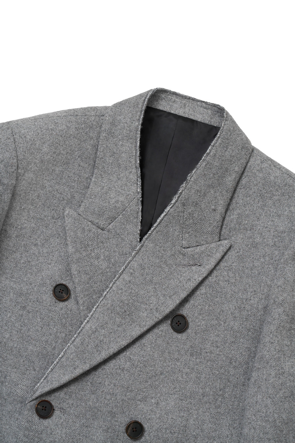 STU - Inverted Double Coat In Light (Grey) product image 20 | TRAB K-Fashion Australia