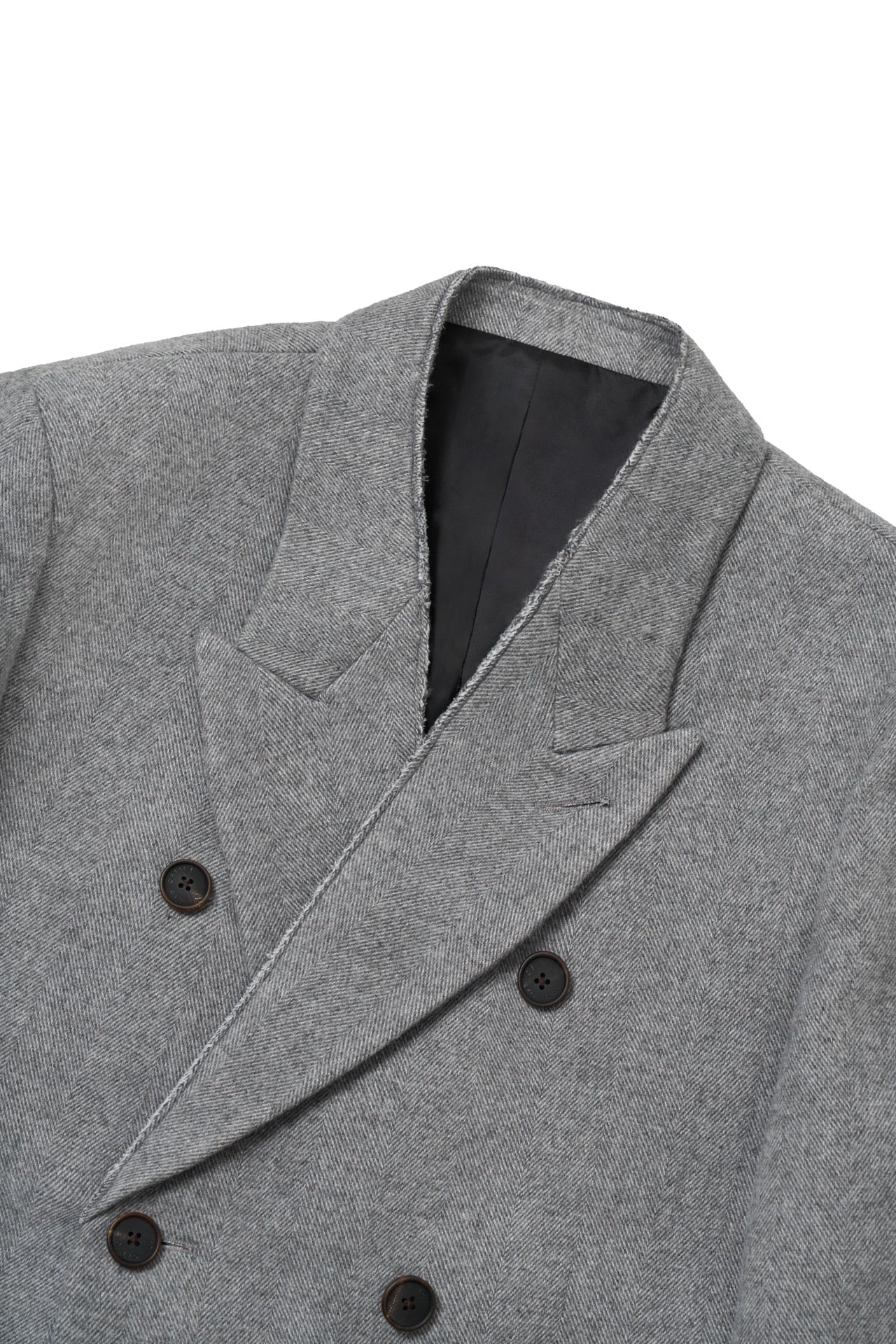 STU - Inverted Double Coat In Light (Grey) product image 20 | TRAB K-Fashion Australia
