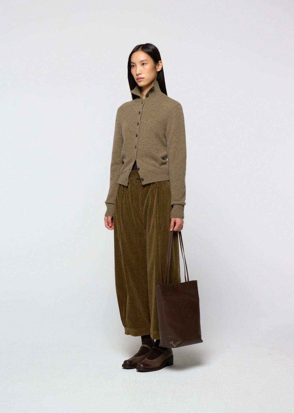 Amomento - Leather tote bag (Dark Brown) product image 10 | TRAB K-Fashion Australia