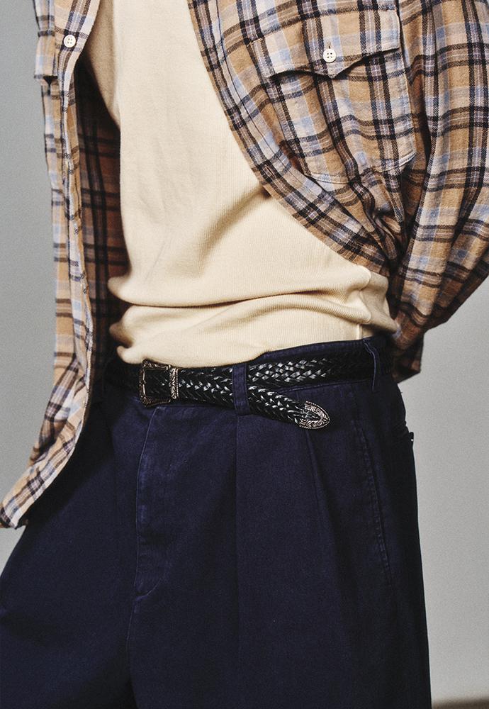 Art if acts - Washed Bermuda Shorts (Vintage Navy) product image 6 | TRAB K-Fashion Australia