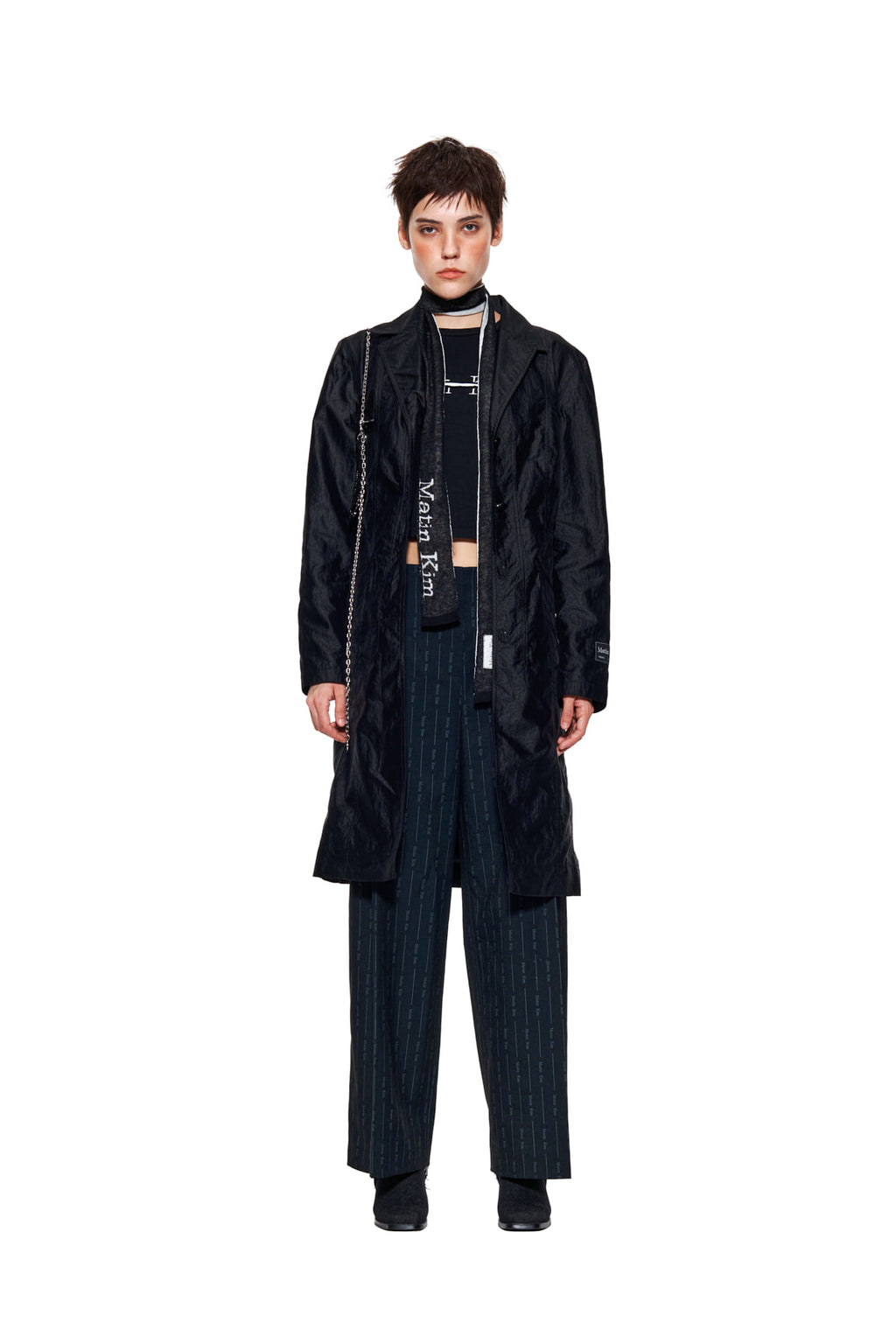 Matin Kim - Tailored Coating Coat (Black) product image 5 | TRAB K-Fashion Australia