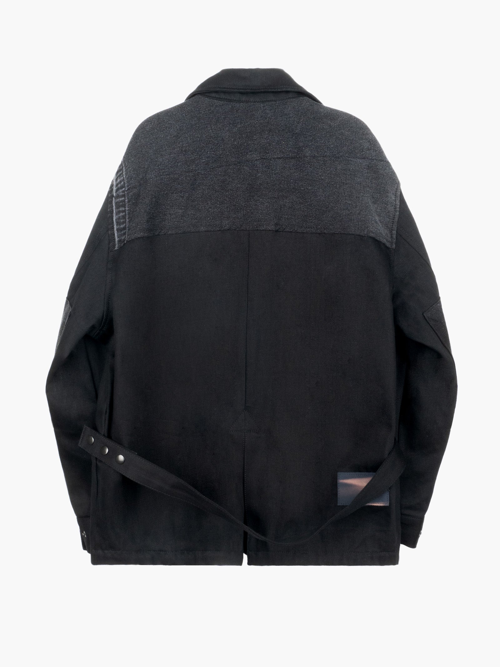 Jiyong Kim - Re-worked Denim Jacket (Black) product image 11 | TRAB K-Fashion Australia