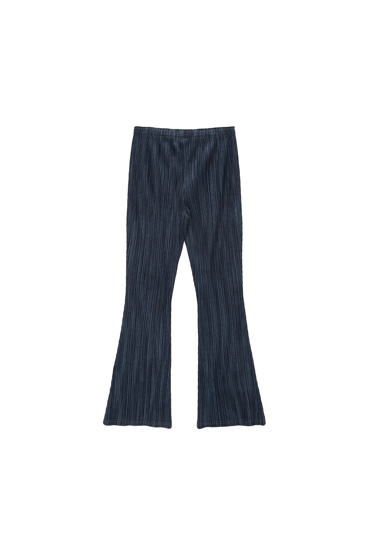 Matin Kim - Pleats Stitch Layered Pants (Navy) product image 2 | TRAB K-Fashion Australia