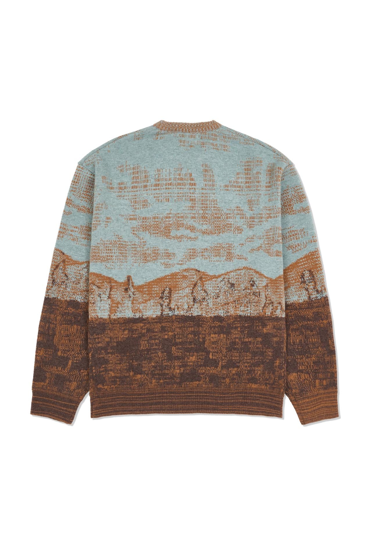 Ioedle - Night Guide Jacquard Knit (Sky Blue) product image 3 | TRAB K-Fashion Australia