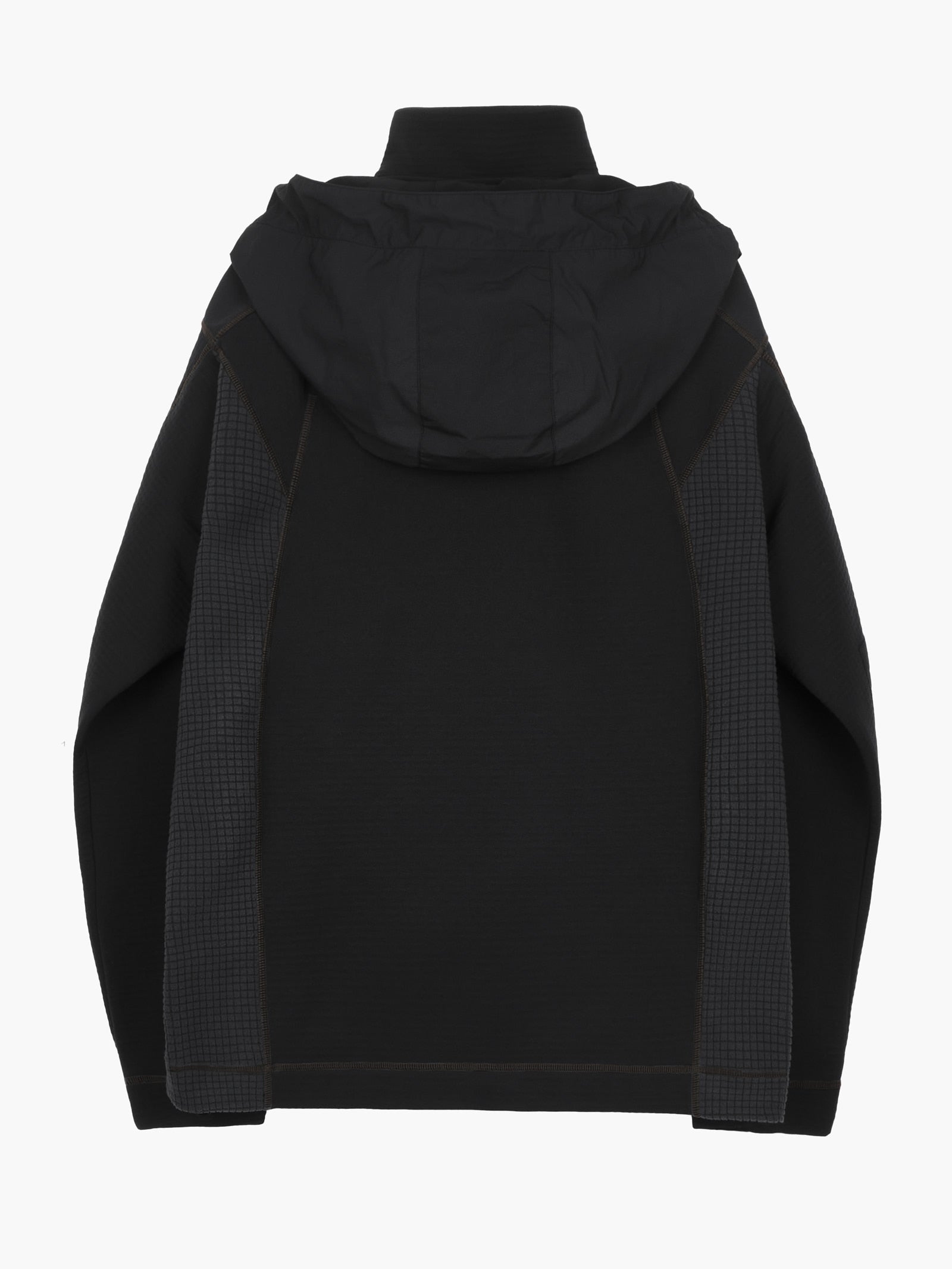 Jiyong Kim - Hooded Half Zip-Up (Black) product image 14 | TRAB K-Fashion Australia
