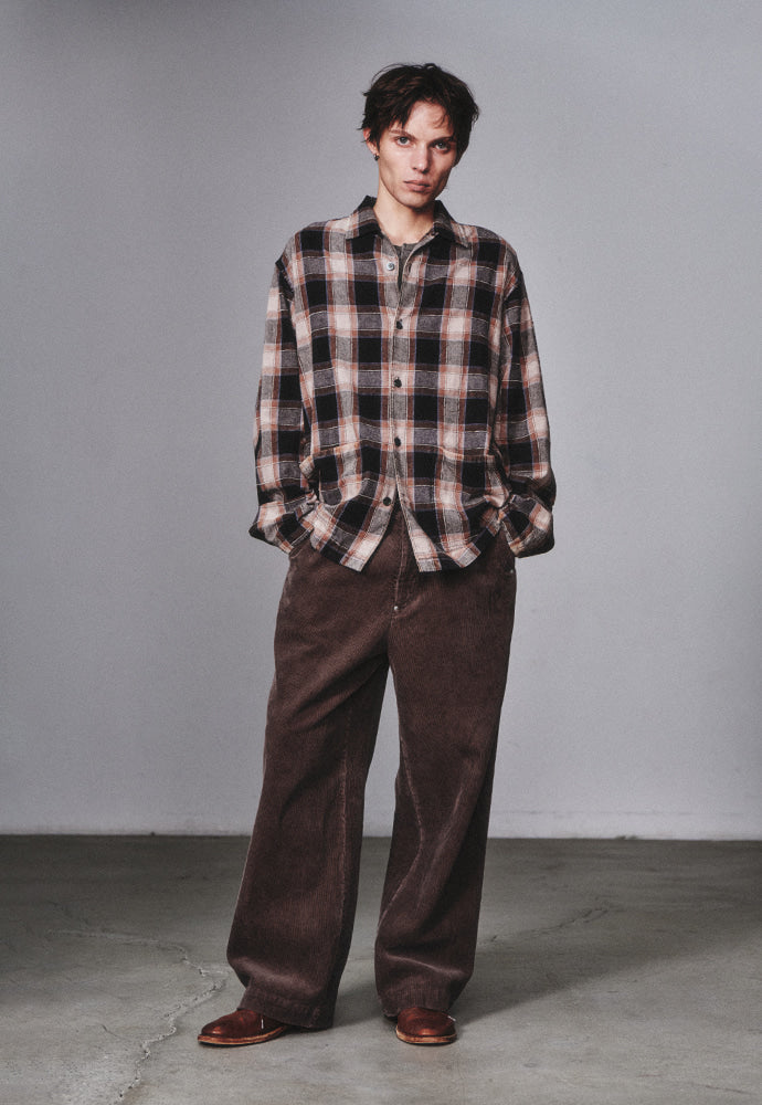 Art if acts - Oriental Check Two Pocket Jacket (Seaside) product image 4 | TRAB K-Fashion Australia