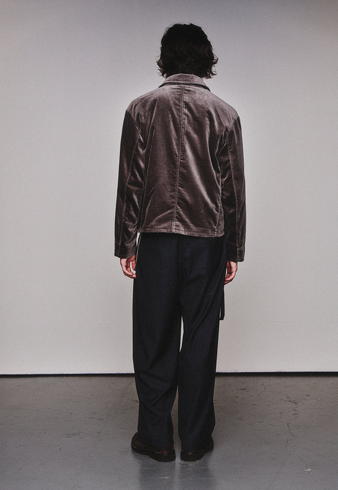 Art if acts - Velvet Sports Jacket (Wood Grey) product image 3 | TRAB K-Fashion Australia