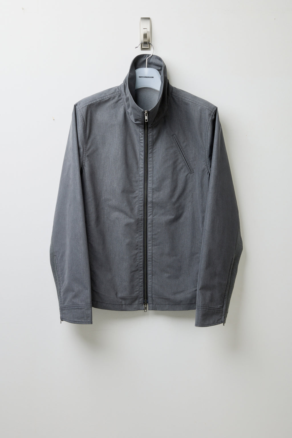 Hatchingroom - Funnel Neck Jacket (Grey) product image 1 | TRAB K-Fashion Australia