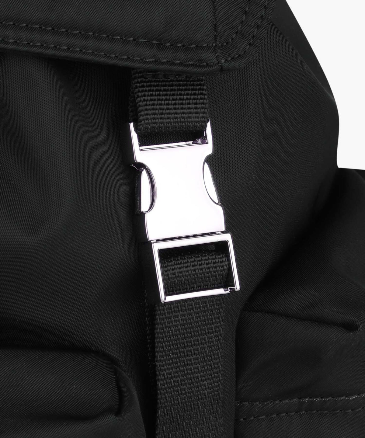Marithe & Francois Girbaud - Classic Logo Metal Buckle Backpack (Black) product image 6 | TRAB K-Fashion Australia