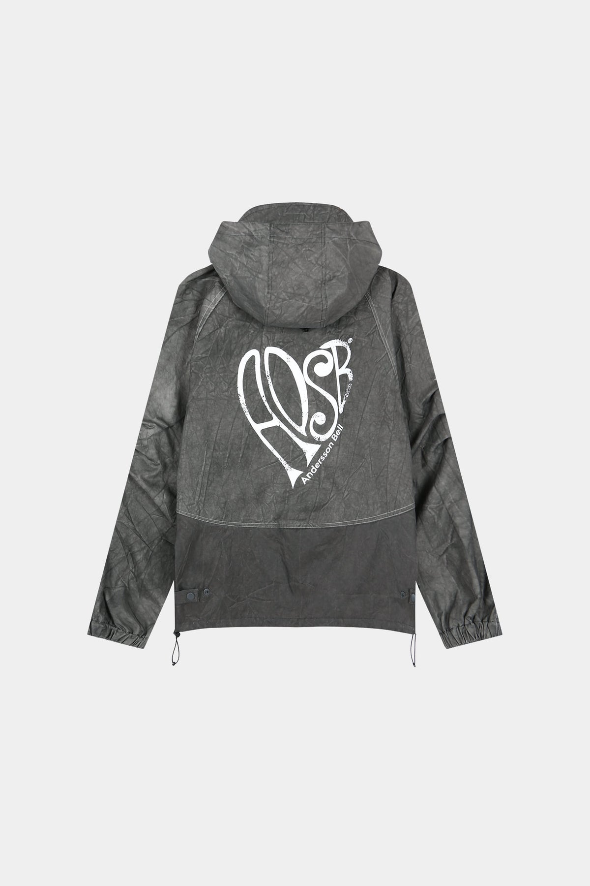 Andersson Bell - [Pre-Order – Ships October 30] Unisex Tie-Dyed Beach Shell Jacket (Charcoal) product image 14 | TRAB K-Fashion Australia