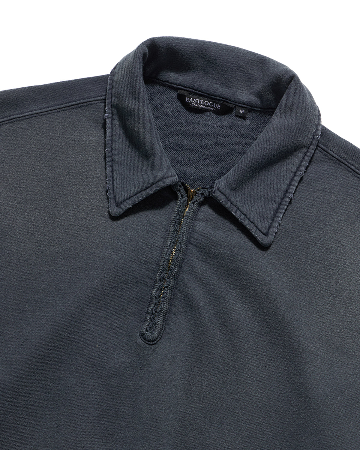 Eastlogue - Cut Out Collar Half Zip Up Sweat (D.navy) product image 4 | TRAB K-Fashion Australia