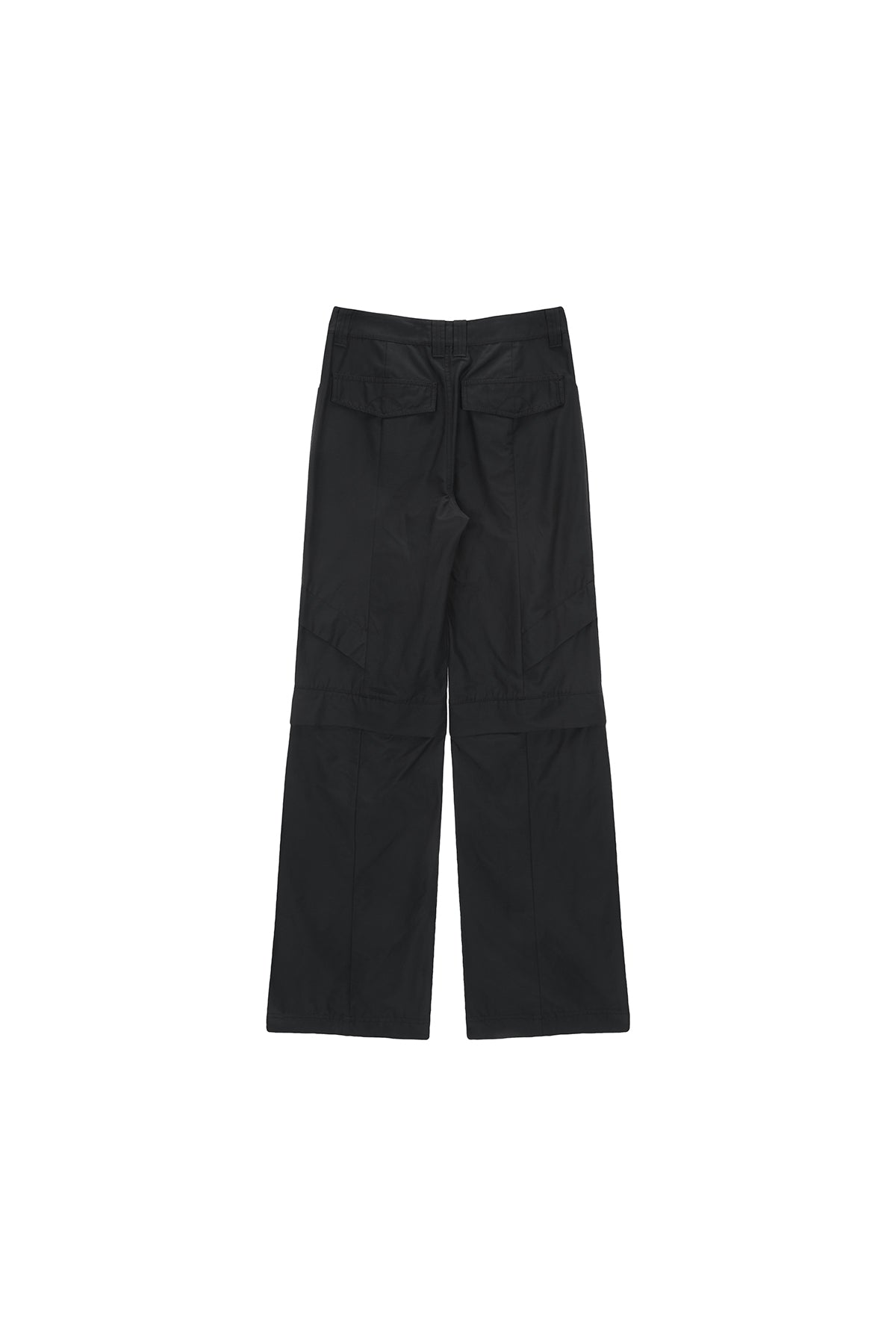 Matin Kim - Knee Point Tuck Wide Pants (Charcoal) product image 2 | TRAB K-Fashion Australia