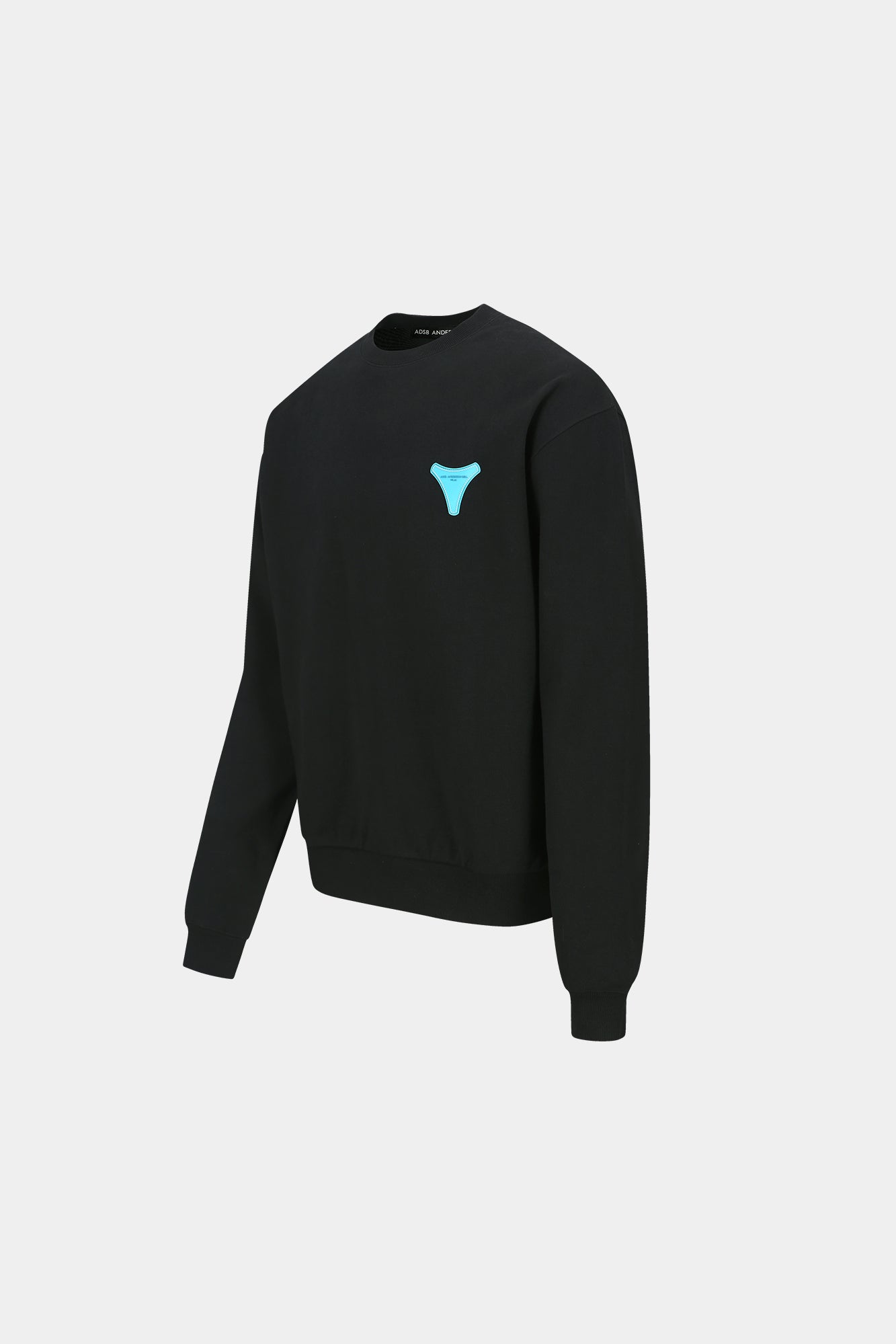 Andersson Bell - Unisex Stool Patch Logo Sweatshirts (Black) product image 8 | TRAB K-Fashion Australia