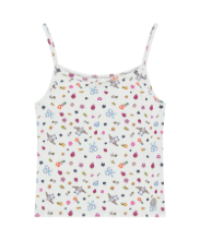 Coyseio - Ema Tiny Friends Sleeveless (White) product image 1 | TRAB K-Fashion Australia