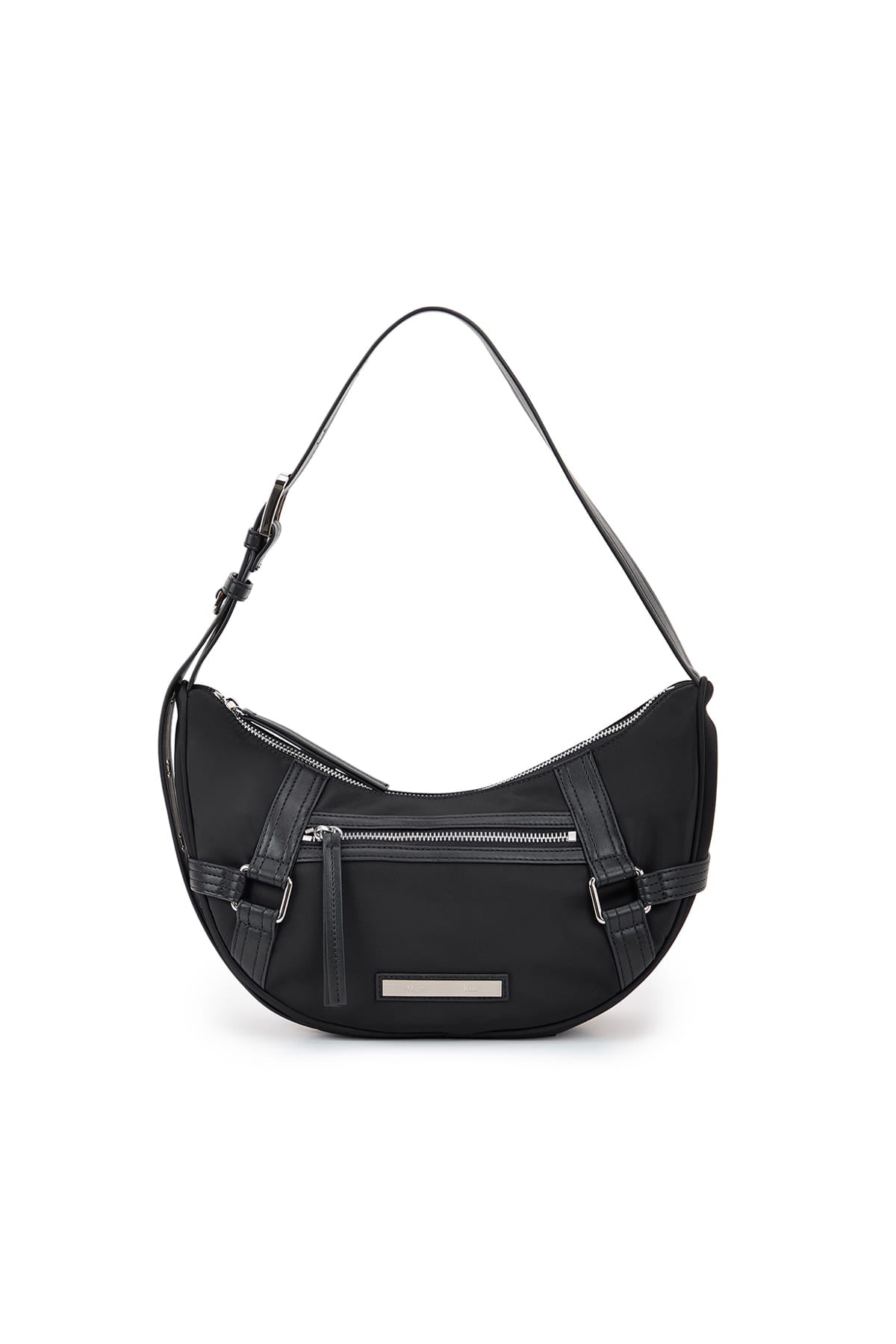 Matin Kim - Fabric Arc Hobo Bag (Black) product image 1 | TRAB K-Fashion Australia