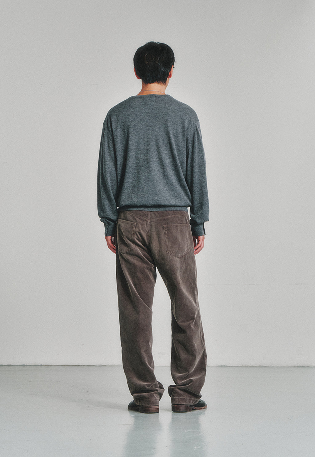 Art if acts - Garment Dyed Corduroy 5P Pants (Mud) product image 3 | TRAB K-Fashion Australia