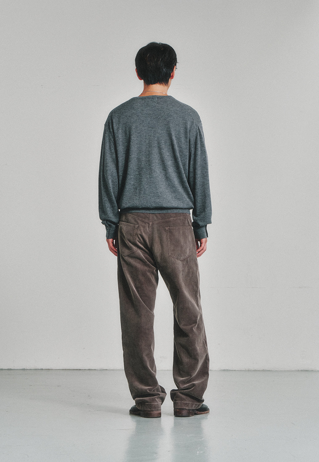 Art if acts - Garment Dyed Corduroy 5P Pants (Mud) product image 3 | TRAB K-Fashion Australia