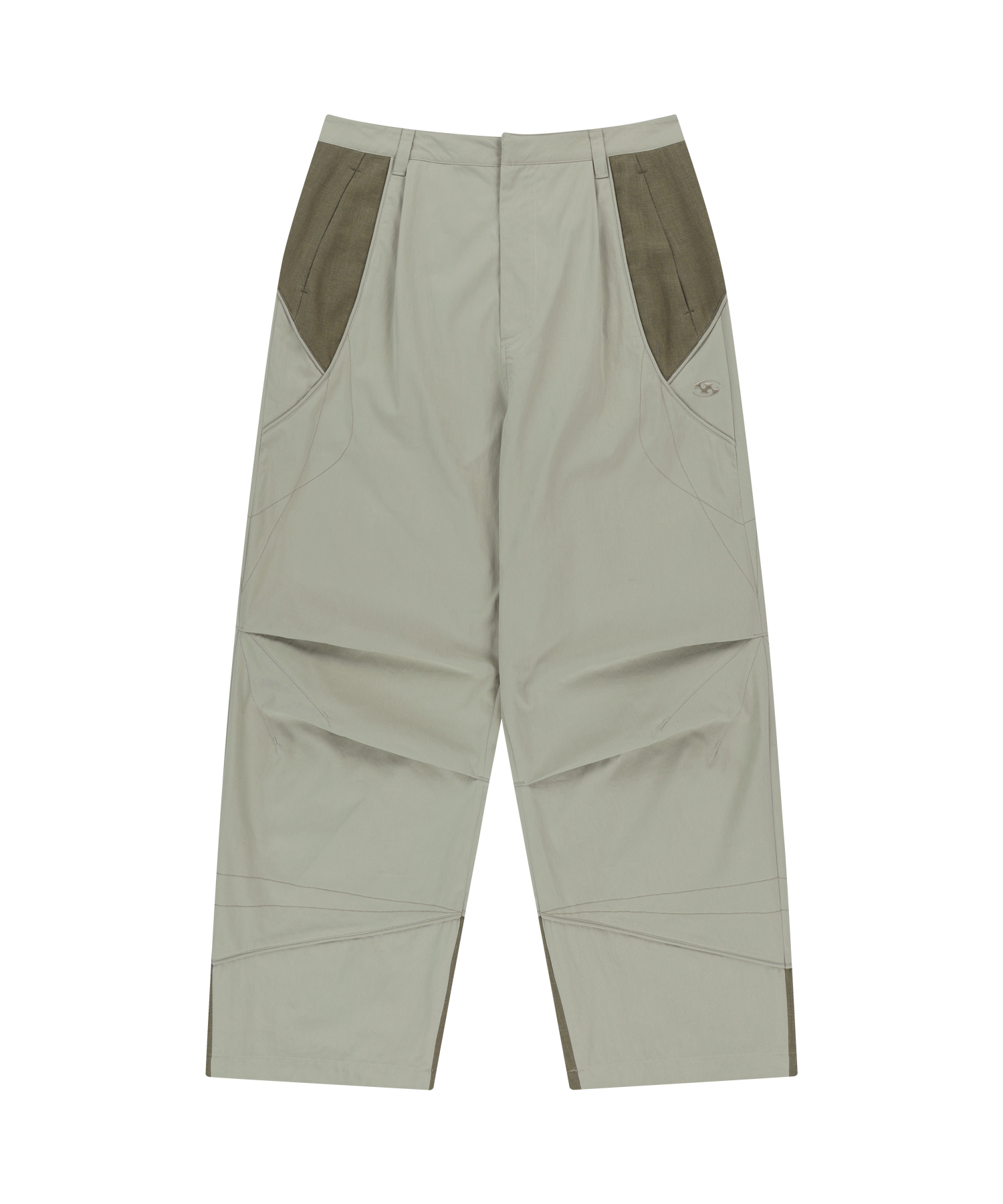 San San Gear - Linen Block Pants (Beige) product image 4 | TRAB K-Fashion Australia