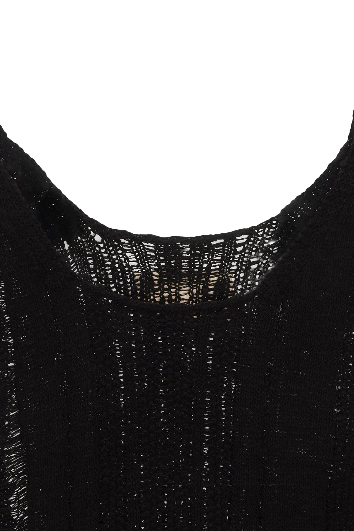 Matin Kim - Stripe Chunky Knit Dress (Black) product image 3 | TRAB K-Fashion Australia