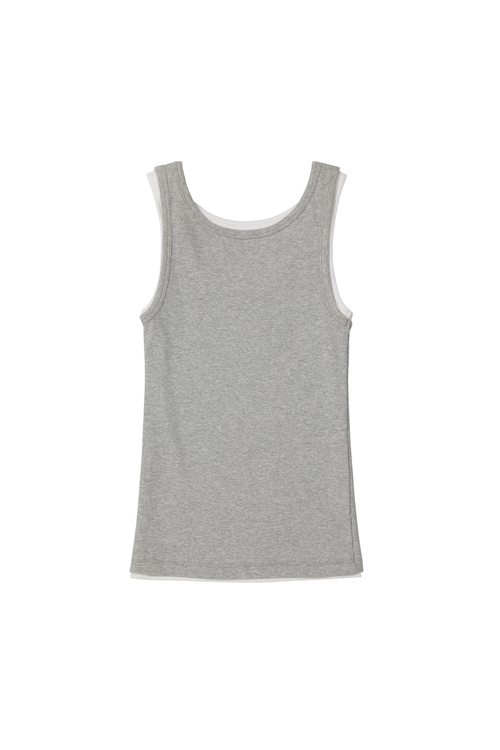 Deinet - Layered Ring Sleeveless (Melange Grey) product image 10 | TRAB K-Fashion Australia