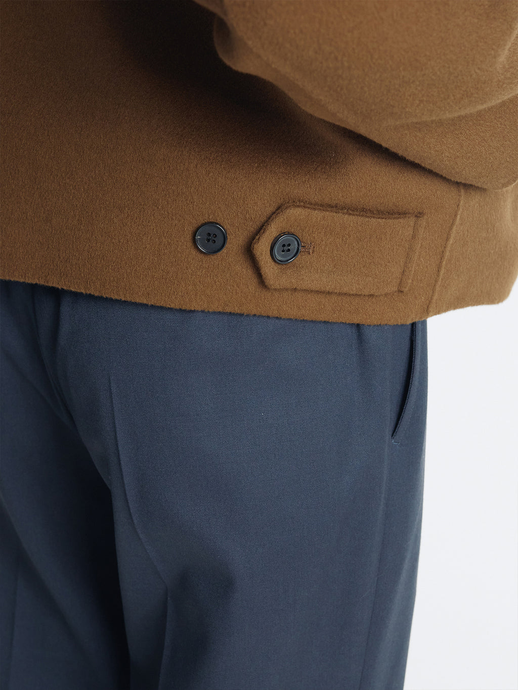 Tonywack - Wool And Cashmere Handmade Harrington (Oak) product image 8 | TRAB K-Fashion Australia