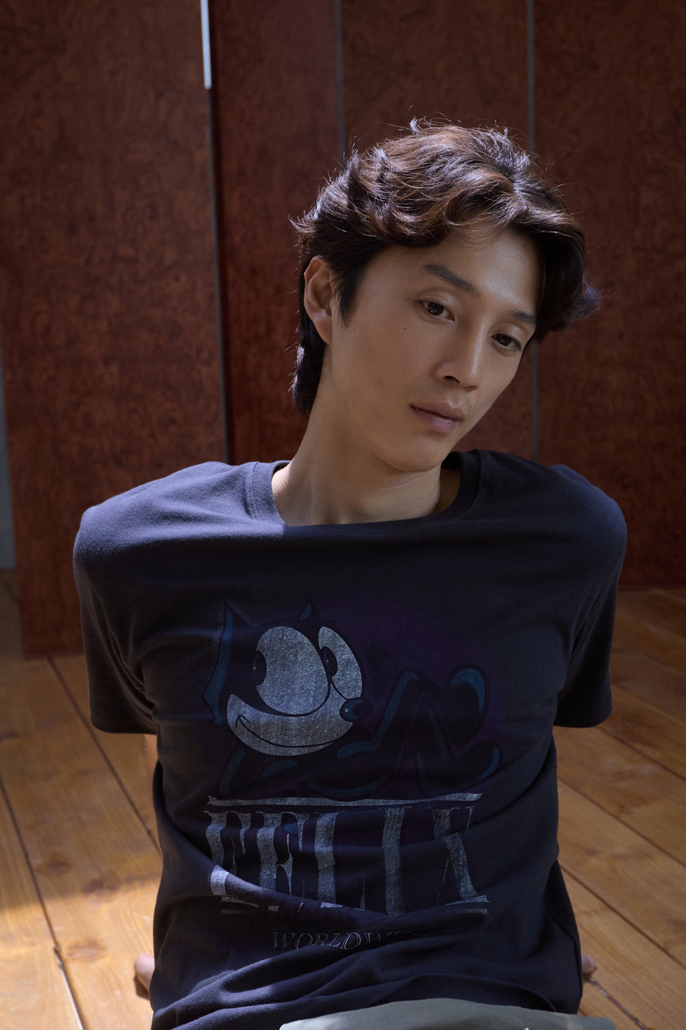 Hatchingroom - Felix Tee (Charcoal) product image 5 | TRAB K-Fashion Australia