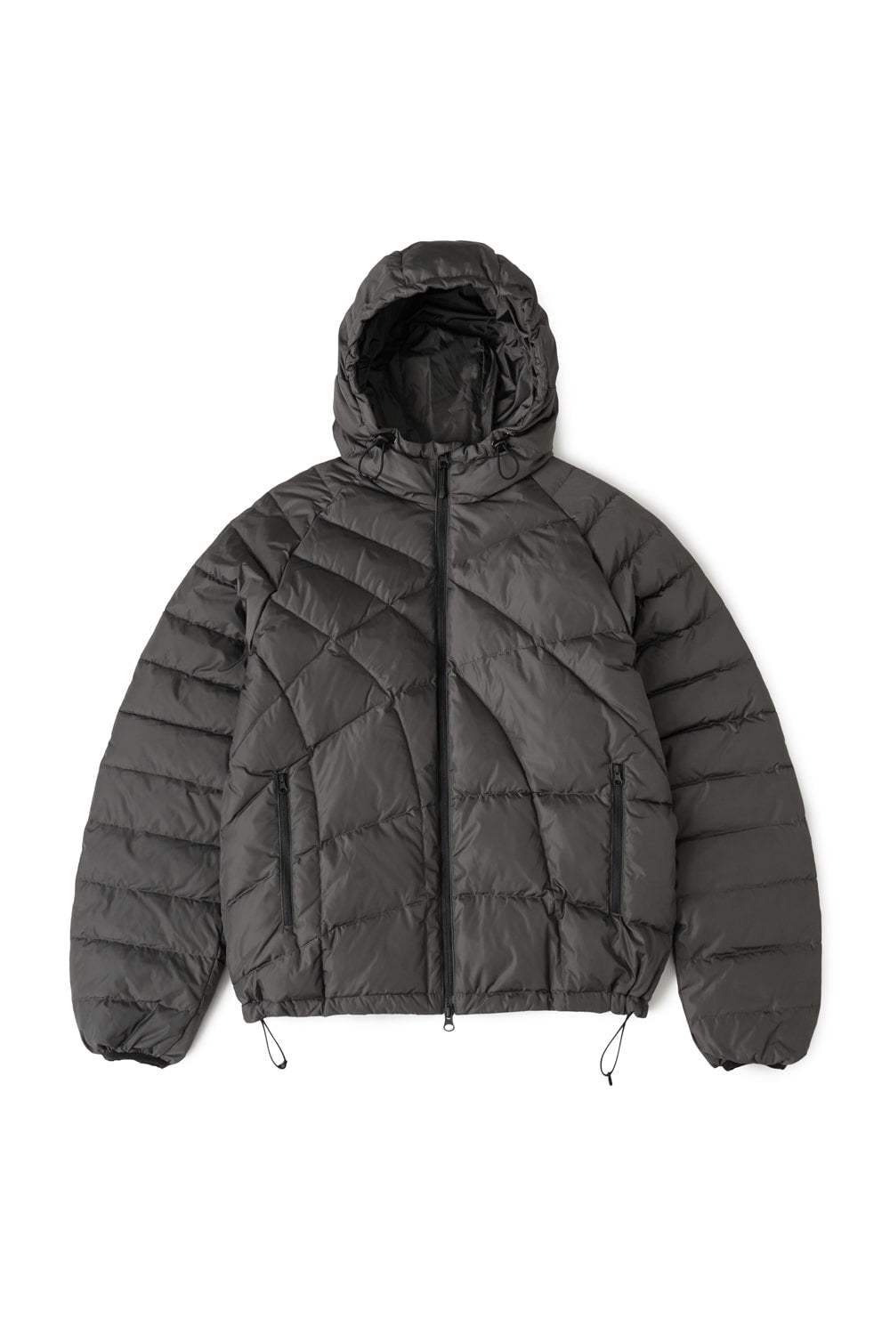 Hatchingroom - Web Goose Down Puffer Jacket Mud (Charcoal) product image 1 | TRAB K-Fashion Australia