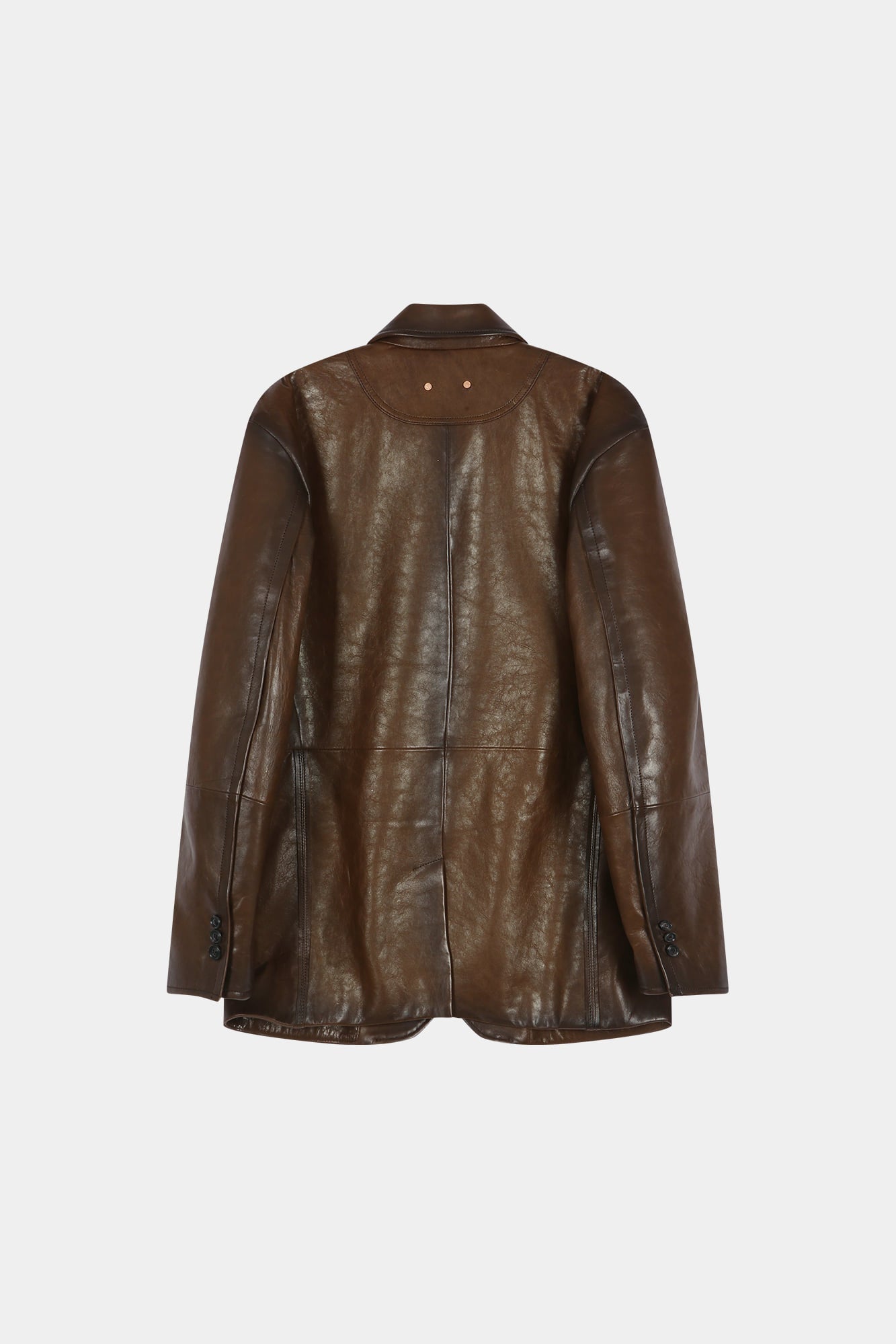 Andersson Bell - Unisex Soho Leather Jacket (brown) (Brown) product image 13 | TRAB K-Fashion Australia